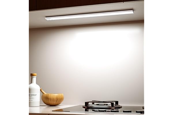 Ylatoial Lampe Placard, Eclairage LED Rechargeable USB Interieur Placard, Sans Fil, Magnétique, Dimmable Lampe Led Detecteur Mouvement, Lumière Led pour Armoire Escalier Cuisine Couloir
