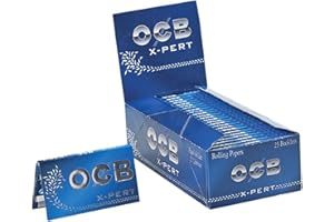 cartine rouler ocb x-pert Corte doppie Blu – 25 Libretti