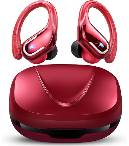 Écouteurs Bluetooth 5.3 Sans Fil - 40h Autonomie, Réduction De Bruit ENC, IP7 Étanche, Micros 4ENC, Écran LED - Noir - 9