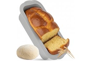 Backefix Brotbackform Silikon 26 cm – Große Backform Kastenform 2100ml für Brot und Kuchen mit extra Wandstärke gegen Ausbeulen beim Backen (antihaftend, flexibel, PFAS-, BPA-frei)