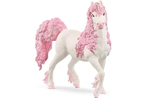 schleich BAYALA | Kwiatowa Klacz Jednorożca 70831 | fantastyczna figurka z błyszczącymi detalami i kwiatami | zabawka kolekcjonerska od 5 lat | prezent dla dziewczynek i chłopców | 5 x 14 x 12 cm