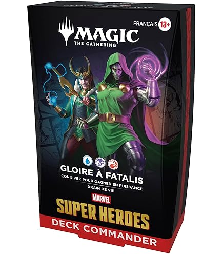 Deck Commander Magic: The Gathering Final Fantasy VI dition Collector -  Transe de Renaissance (Version Anglaise) : Amazon.fr: Jeux et Jouets
