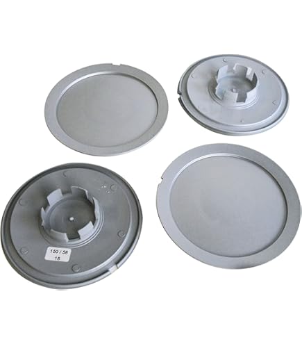 4 Capuchons Centre Moyeu 47 Mm / 56 Mm Universels Cache-moyeux Alliage Roue A25-34 - View #7