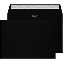 Enveloppes C6 Blake Creative Colour 114x162mm - 120g/m², Bleu Cocktail | Lot De 25, Fermeture Adhésive