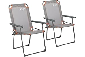 Portal Folding Chair Camping Garden Beach Fishing Outdoor Foldable Chair Lightweight Fold up Picnic Chair High Back Portable Chair Compact with Armrests