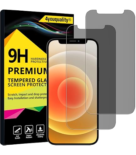 2 Pellicole Privacy 4youquality In Vetro Temperato Per IPhone 15 Plus - Anti-spia, 9H, Anti-urto, Con Supporto A Vita