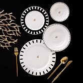 Karaca 50. Year Signature Collection Korea 24 Piece Dinnerware for 6 Persons