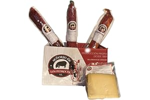Jamón Ibérico de Bellota 100% - Embutido Ibérico Bellota 100% Raza Ibérica D.O. Los Pedroches - Surtido de Loncheados - Queso
