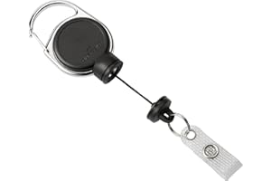 ‎DURABLE Durable jojo do ciężkich kart lub kluczy do 300g, 1 sztuka, czarne, 832901