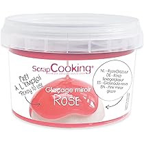Glaçage Miroir Doré SCRAP COOKING 220g - Décoration Pâtisserie Brillante