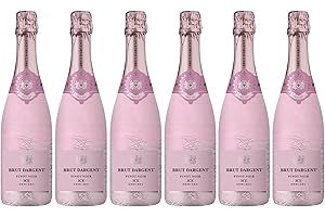 Brut Dargent Ice Pinot Noir - Vin effervescent Rosé Demi-Sec - Méthode traditionnelle (6 x 0,75 L)