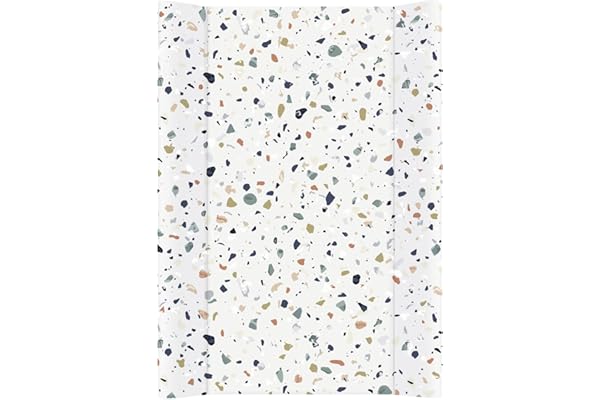 Rotho Babydesign Matelas à langer « Exclusiv sur Amazon » Motif Terrazzo 200990010DLAZ