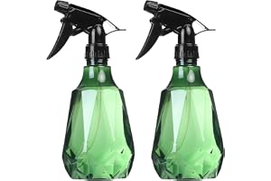 GraGra 2pcs Spray Bottles, Water Empty Spray Bottles, Garden Hairdressing Pet Sprayer Bottles, for Cleaning Solutions, gardening, Plants, Aromatherapy Container(Green 500ML)