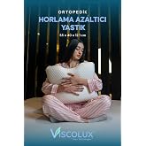 Horlama Azaltıcı Yastık - Horlama &Ouml;nleyici Ortopedik Visco Yastık Yeşil 55x40x12/10, Yeşil