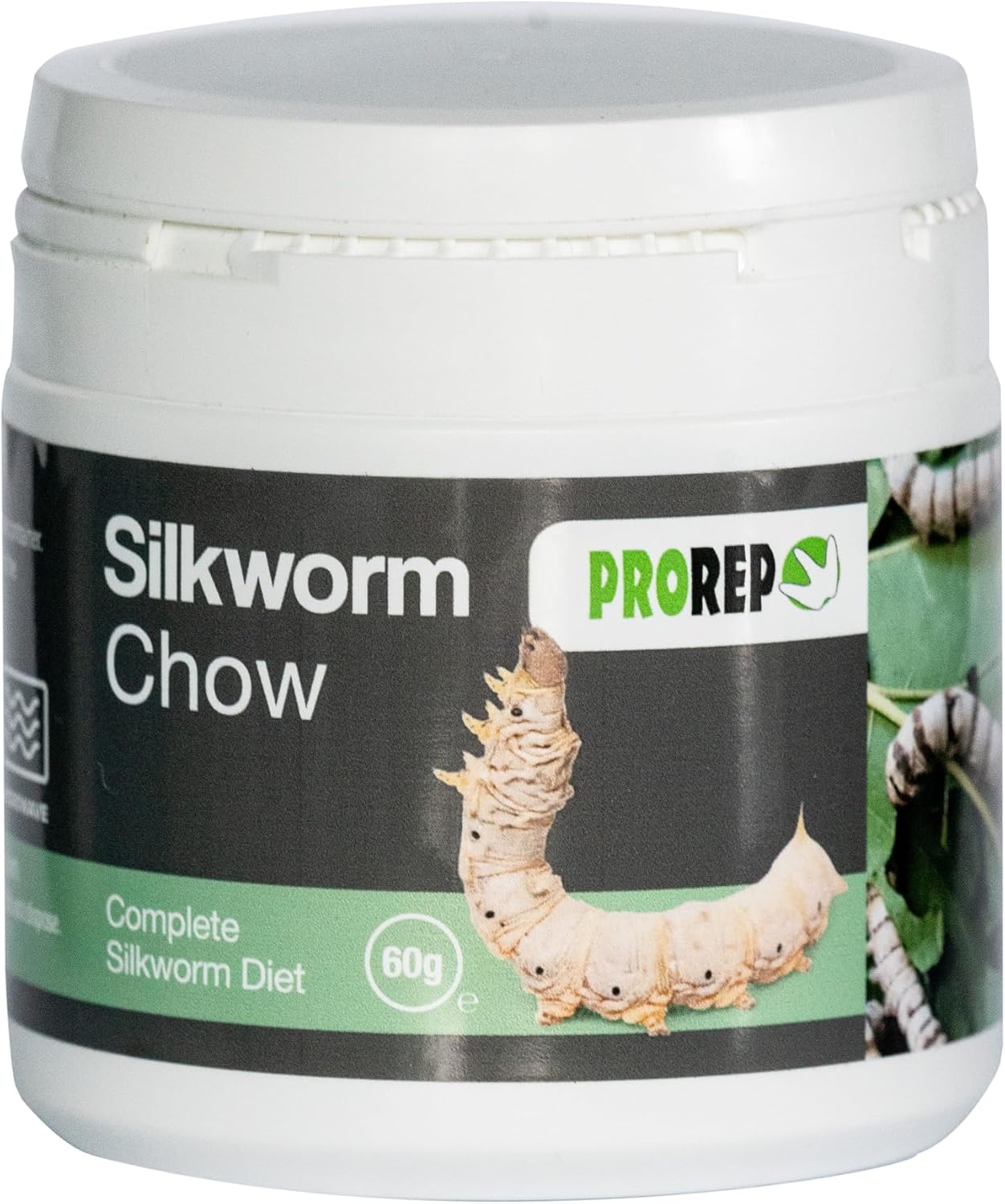 ProRep Silkworm Chow 60g | Complete Food for Silkworms | White Mulberry Leaves | Livefood Care