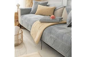 MTHGH Sofabezug Ecksofa l Form Wasserdicht，sofaschoner rutschfest Hund Katze Couch Überzug Ecksofa u Form Decke Universal 3/2/4/1sitzer Sofa,#1-90x120cm