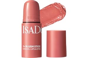 ‎ISADORA IsaDora The Blush Stick – Multifunktionaler Make-up-Stick für Wangen, Lippen & Augen, leichtes Rouge-Stick für mühelose schminke Looks – veganes Make-up, tierversuchsfrei (40 Soft Pink)