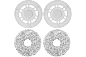 DIANSUNG Lingettes avec support accessoires pour Ecovacs Deebot T30C Omni,T50 Pro Omni,N30 Pro Omni,T30 Pro Omni,T30S Combo,T50 Max Pro Omni,T50 Omni Gen2,50 Pro Omni Gen2,T50 Max Pro Omni Gen2 aspirateur