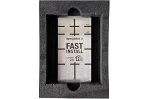 SPECIALIST+ FAST INSTALL Magnete per Cartongesso 5 cm - Strumento Magnetico per Profili CD 47-50 mm - Forza di Tenuta 10 kg - Montaggio Rapido e Preciso