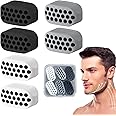 KASESSS 6 Pcs Jawline Exerciser Chew, Jaw Muscle Trainer, Jaw Exerciser for Men & Women, Powerful Jaw Toner, Silicone Jaw Strengthener, Face Exercise Ball for Strengthen and Regulate Facial Muscles