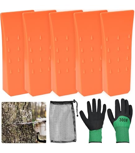Coin D'abattage Coin D'abattage Nylon Tecomec 24cm Type A à Prix Outil Forestier Abattage Arbre 243mm