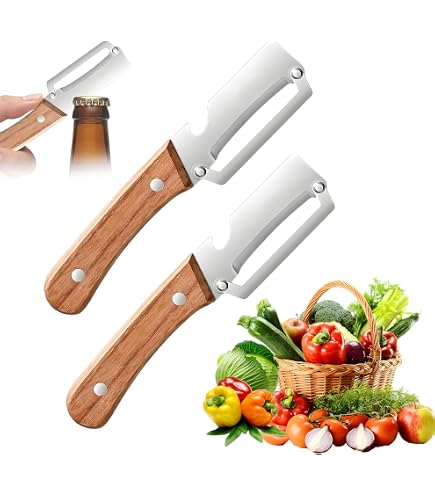 Eplucheur Multifonction Végétale,2026 Nouveau Éplucheur Acier Inoxydable Et Ouvre Bouteille,Éplucheur De Légumes Multifonction 2 En 1,Pour Éplucher Trancher Charcuterie Fruits (B-1pcs Eplucheur Multifonction Végétale,2026 Nouveau Éplucheur Acier Inoxydable Et Ouvre Bouteille,Éplucheur De Légumes Multifonction 2 En 1,Pour Éplucher Trancher Charcuterie Fruits (B-1pcs