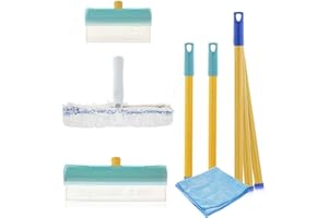 Aquablade ® A The Original | Raclette à Vitres AquaBLADE en Silicone avec Réservoir | Kit Nettoyage de Fenêtre | Qualité Professionnelle | Set Complet