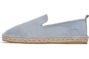 Fred Martin Collection, Espadrille Homme en Daim et Cuir
