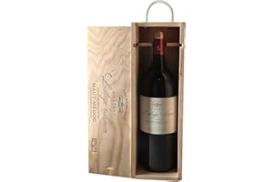 Château Lestage Simon - Bordeaux - Vin Rouge - Haut Médoc - Caisse Bois 1.5 L