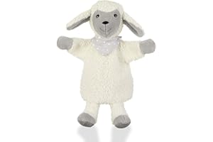 Sterntaler Títere de Mano Oveja – juguete suave para niños para teatro de marionetas, narración de cuentos, abrazos y desarrollo del lenguaje – compañero de juegos óptimo e idea de regalo, multicolor