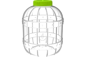 Browin 602020 universalglas av PET, icke-flimrande med skruvlock, 10 l – för konserveringsprodukter, likörer och andra alkoho
