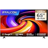 iFFALCON 65U65 65 İn&ccedil; Smart TV 4K UHD HDR 10 Gaming Google TV, Dinamik Renk Geliştirme, Dolby Audio, MEMC, İnce Tasarımlı Gam