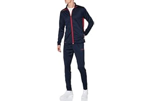 uhlsport ESSENTIAL Classic Trainingsanzug für Herren, Jugendliche & Kinder, klassischer Sport-Anzug, Jogging-Anzug, Jogging-Hose & Jacke, Tracksuit