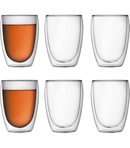 Villeroy & Boch Artesano Set Da 2 Bicchieri In Vetro Borosilicato 420 Ml - Doppia Parete Per Bere Caldo E Freddo - Trasparente E Resistente Al Calore