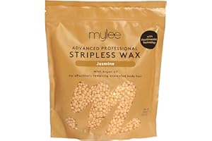 ‎MYLEE Mylee Advanced Stripless Wax - Hartwachsperlen mit Jasmin Duft für Haarentfernung - Gesicht, Körper, Bikini, Intimzone Waxing - Geeignet für Männer und Frauen
