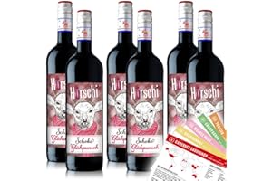 ‎VINOX Hürschi Glühpunsch Schoko, sortenreines Weinpaket + VINOX Winecards (6x0,75l)