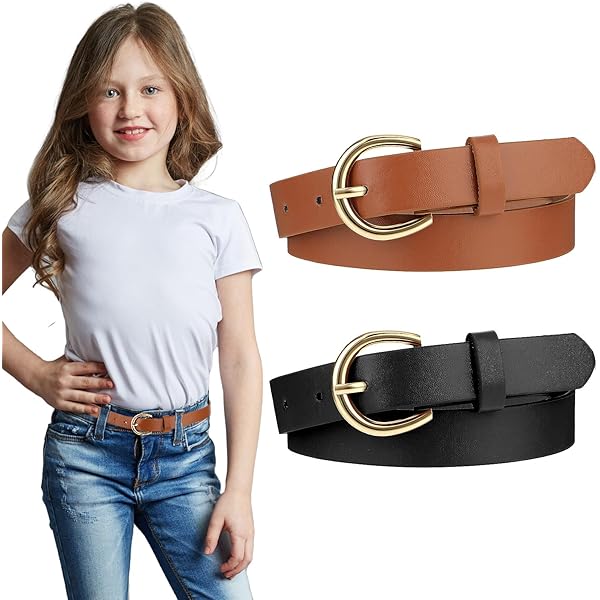 Fenix Orlando Kinderriem voor jongens en meisjes in verschillende kleuren, verstelbare riem van leer voor kinderen en jongeren, maat 55 cm tot 75 cm, nikkelvrije gesp, 30 mm breed, Desert cognac, 75