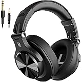 OneOdio A70 Cuffie Bluetooth Over Ear, Cuffie Cablate e Wireless Cuffie Stereo con Microfono, 72 Ore di Riproduzione, CVC 8.0