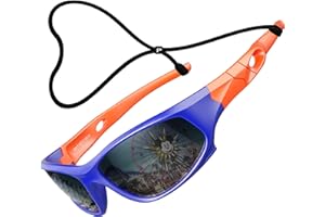 ATTCL Unisex-niños Deportes Gafas De Sol Polarizado Uv400 Protección Súper Ligero años 3-12