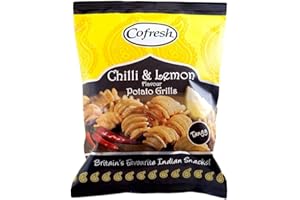 Cofresh Chilli & Lemon Grills de pommes de terre (80g) - Paquet de 6