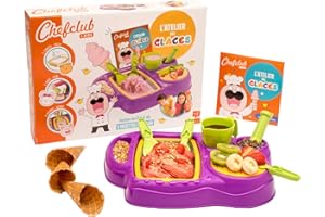 UPYAA - CHEFCLUB KIDS - Loisirs créatifs - Kit de Cuisine pour Les Enfants - L'Atelier Mes Créations de Crèmes Glacées - À partir de 3 Ans - 430466