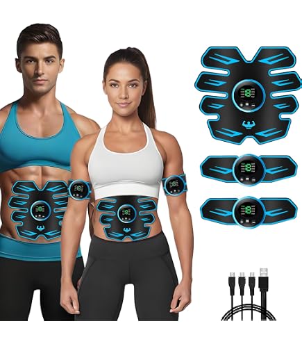 SIXPAD Abs Fit EMS Abdominal Trainer Training Gear : Amazon.co.uk