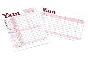 Jeujura - 8196- Jeux de Société - Bloc de Yam, Blanc