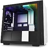 NZXT H210i, Mini-ITX PC Gaming Case, Front I/O USB Type-C Port, Tempered Glass Side Panel Cable Management, Water-Cooling Rea