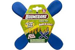 COLORADO BOOMERANGS Soft Indoor Boomerang (Blue)