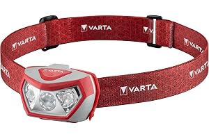 VARTA LED-pannlampa, Outdoor Sports H20 Pro, pannlampa 200 lm, IPX4