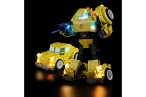 LIGHTAILING Juego de Luces para Lego-10338 Bumblebee - Kit de iluminación LED Compatible con el Modelo de Bloques de construcción Lego - Modelo No Incluido