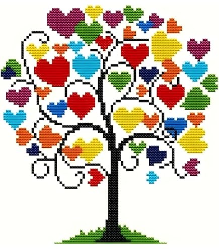 Kit Broderie Point De Croix Magic Needle - Motif Conte De Noël, Tissu Zweigart Aida 14, Fil Gamma | Broderie Comptée 22x32 Cm, 38 Couleurs