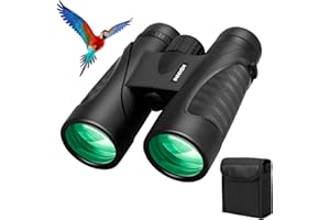 Binoculars for Adults High Power innhom 12x42 HD Binoculars for Bird Watching Hunting Travel Stargazing Football Games Theater Binoculars with Large View- Lightweight and Waterproof