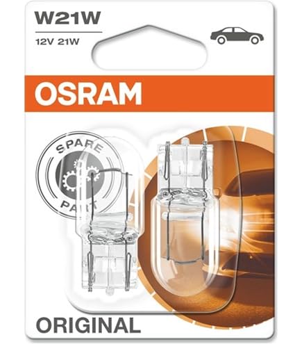 2x Osram W1,2W 12V Halogenbirne – Ersatzlampe Für Innenbeleuchtung & Signallichter, E-geprüft